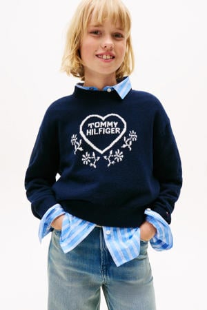 sweater donkerblauw