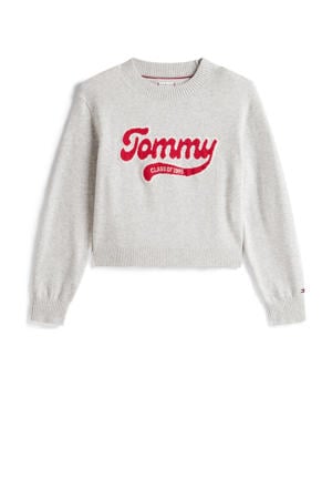 sweater grijs melange