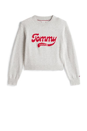 sweater grijs melange