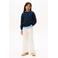 Tommy Hilfiger gebreide trui marineblauw met kabels