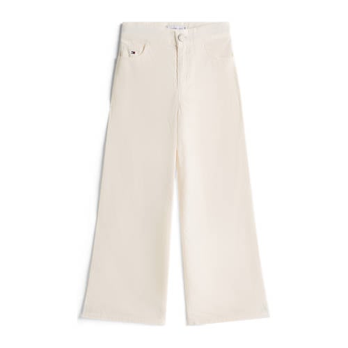 Tommy Hilfiger corduroy casual broek ecru afbeelding