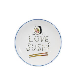 serveerbordje Sushi (Ø18 cm) - Love