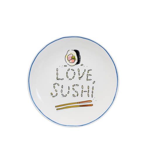 Blond Amsterdam serveerbordje Sushi (Ø18 cm) - Love afbeelding