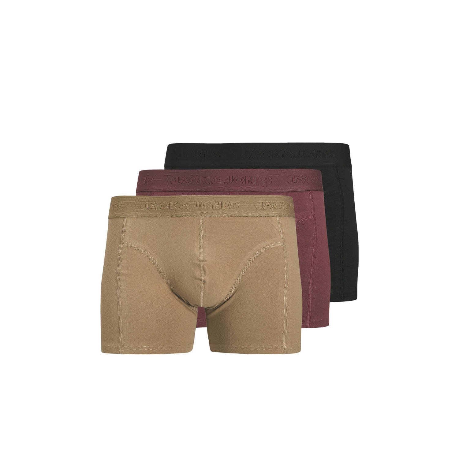 JACK & JONES boxershort JACORDINARY (set van 3)