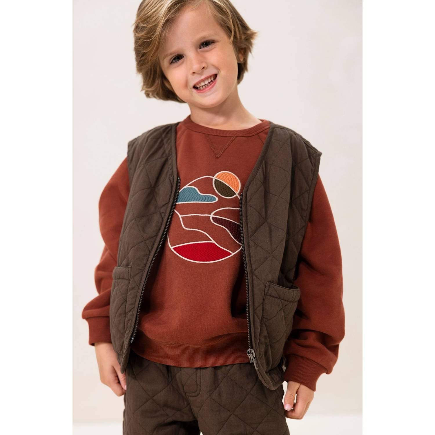 Sissy-Boy sweater bruin