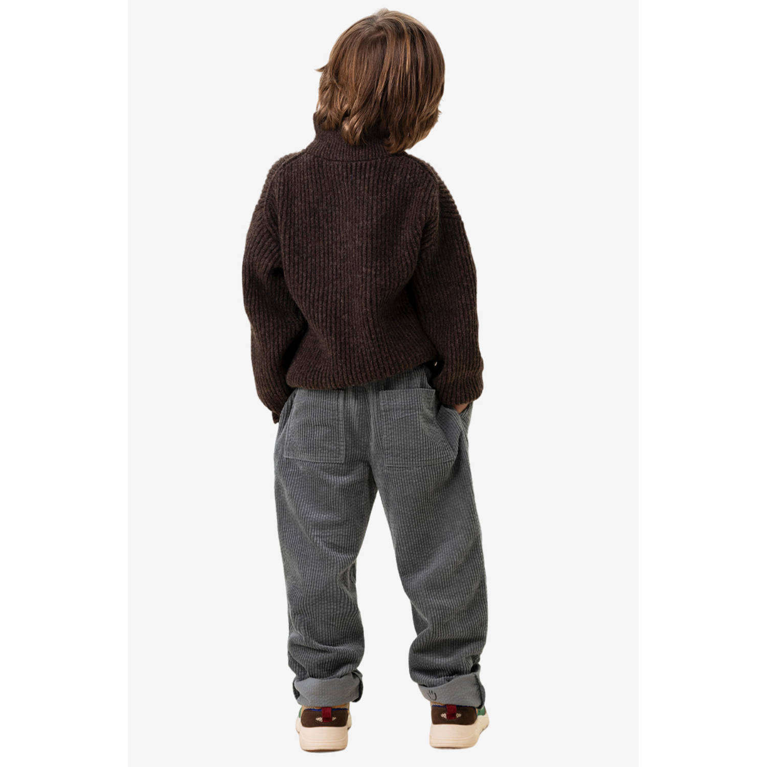 Sissy-Boy corduroy casual broek blauw