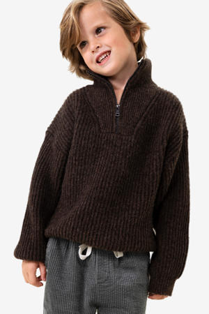 corduroy casual broek blauw