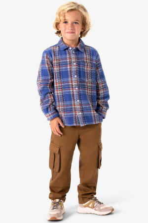 denim casual broek bruin