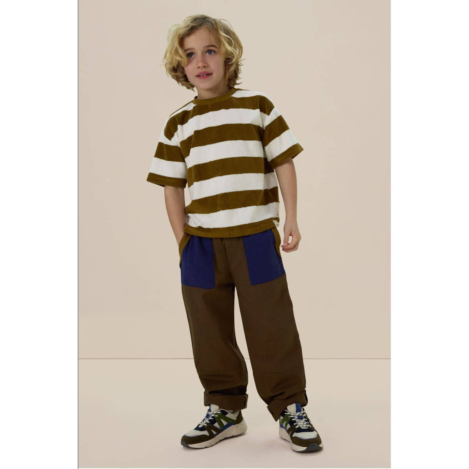 Sissy-Boy relaxed casual broek donkergroen
