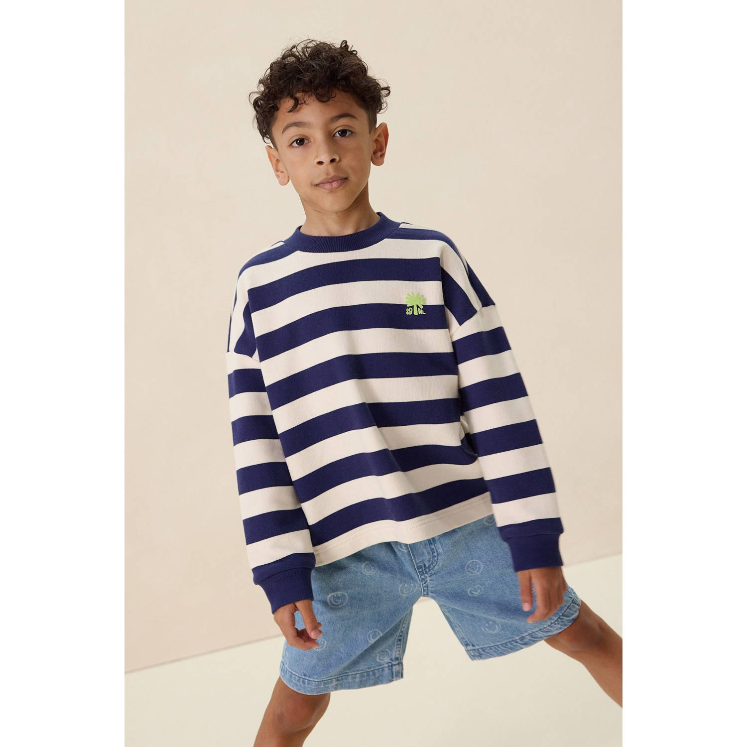 Sissy-Boy sweater donkerblauw