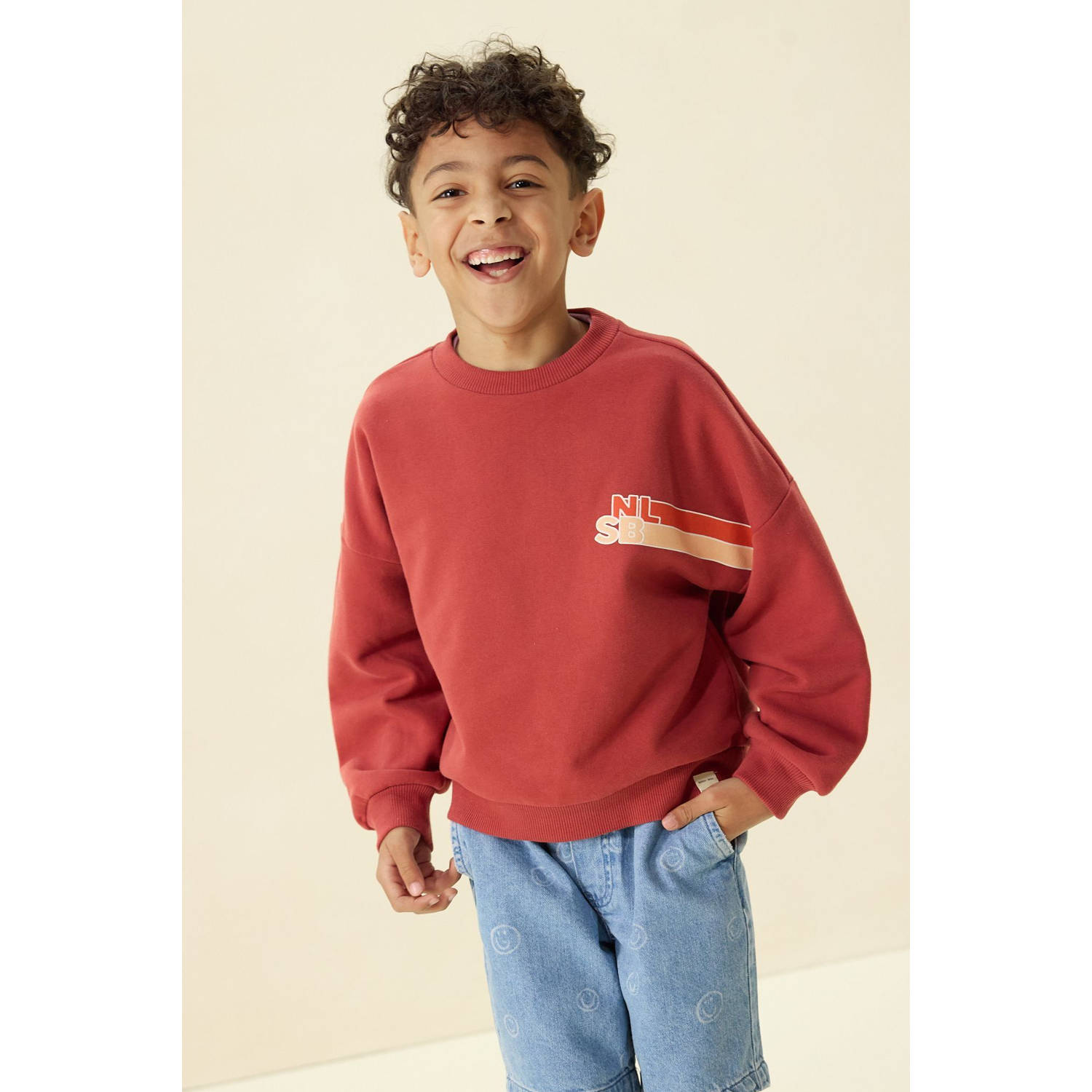 Sissy-Boy sweater donkerrood