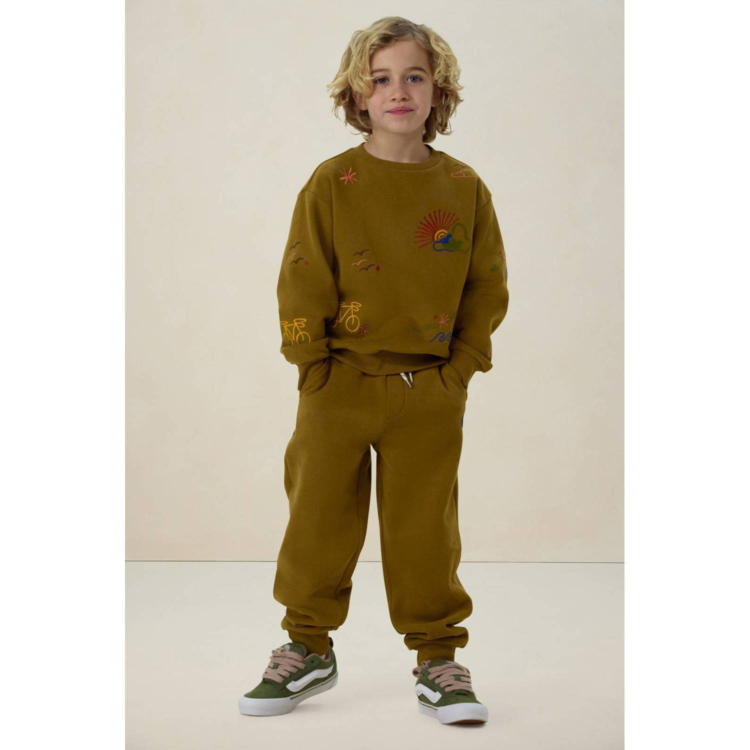 Sissy-Boy sweater donkergroen