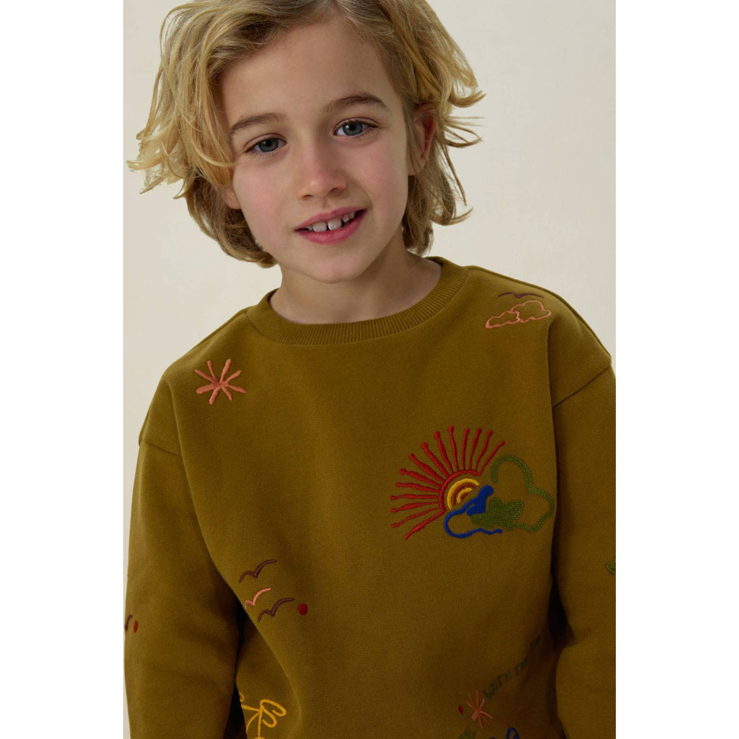 Sissy-Boy sweater donkergroen