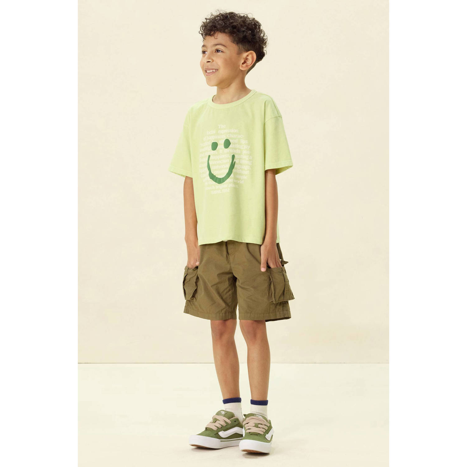 Sissy-Boy cargo short donkergroen