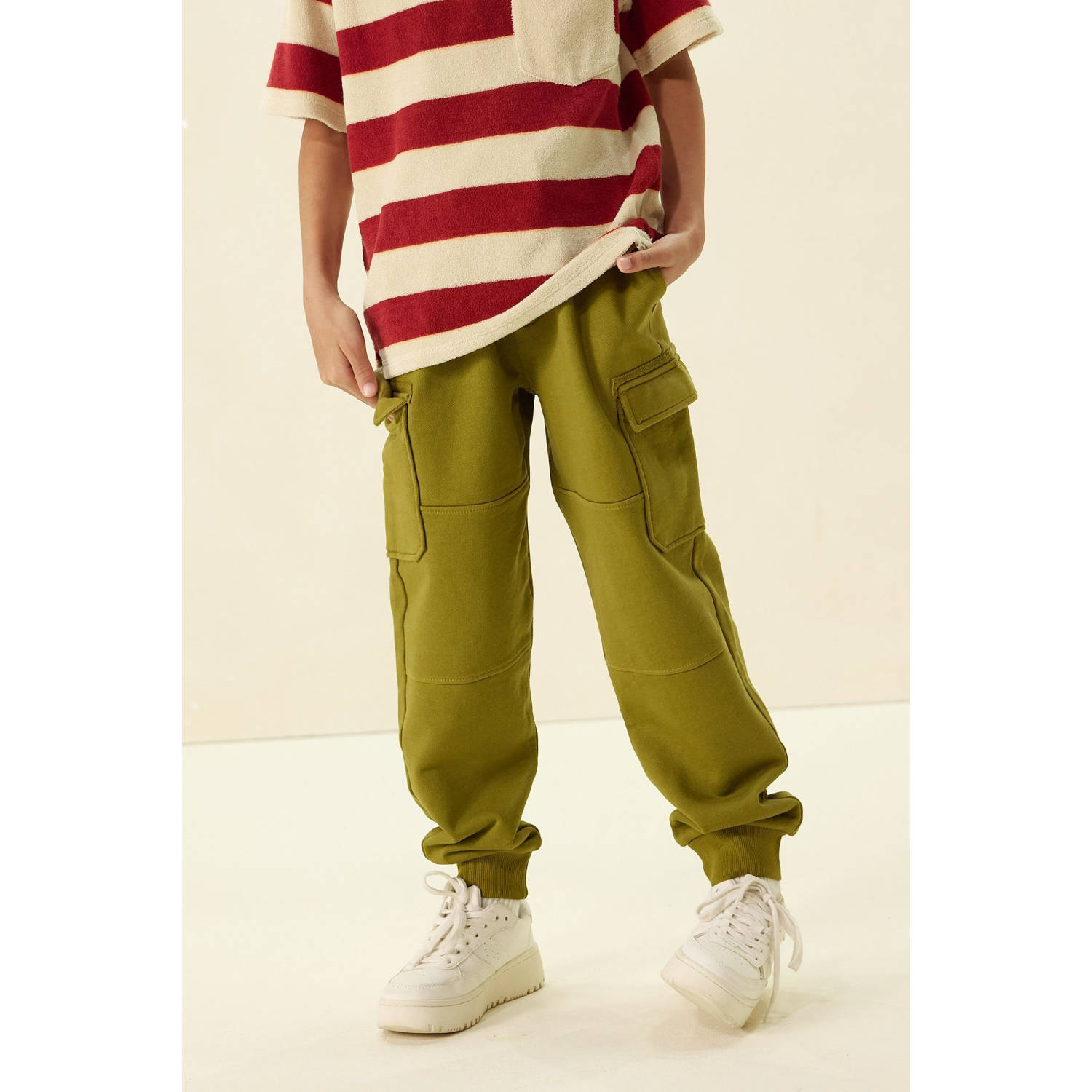 Sissy-Boy casual broek olijfgroen