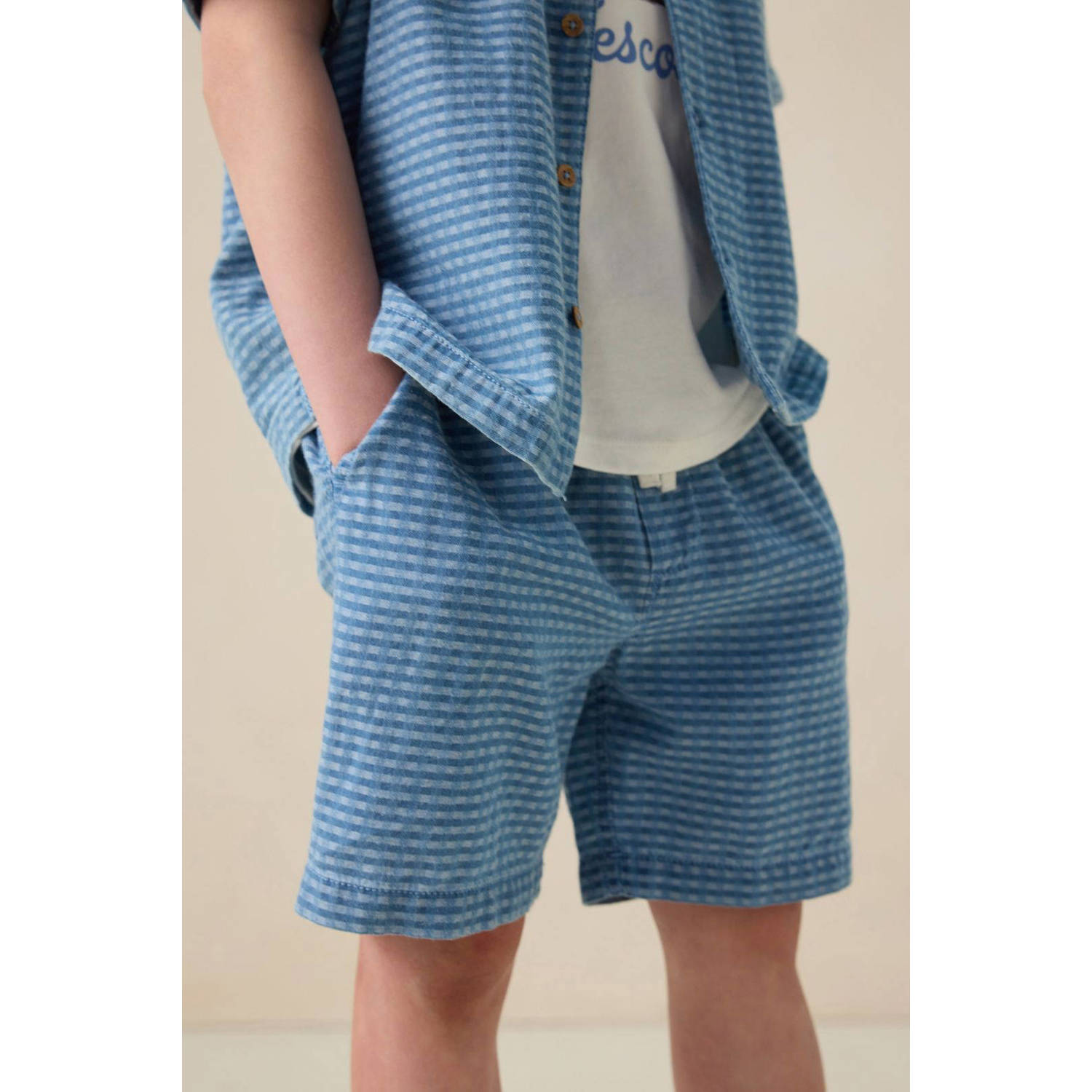 Sissy-Boy casual short lichtblauw