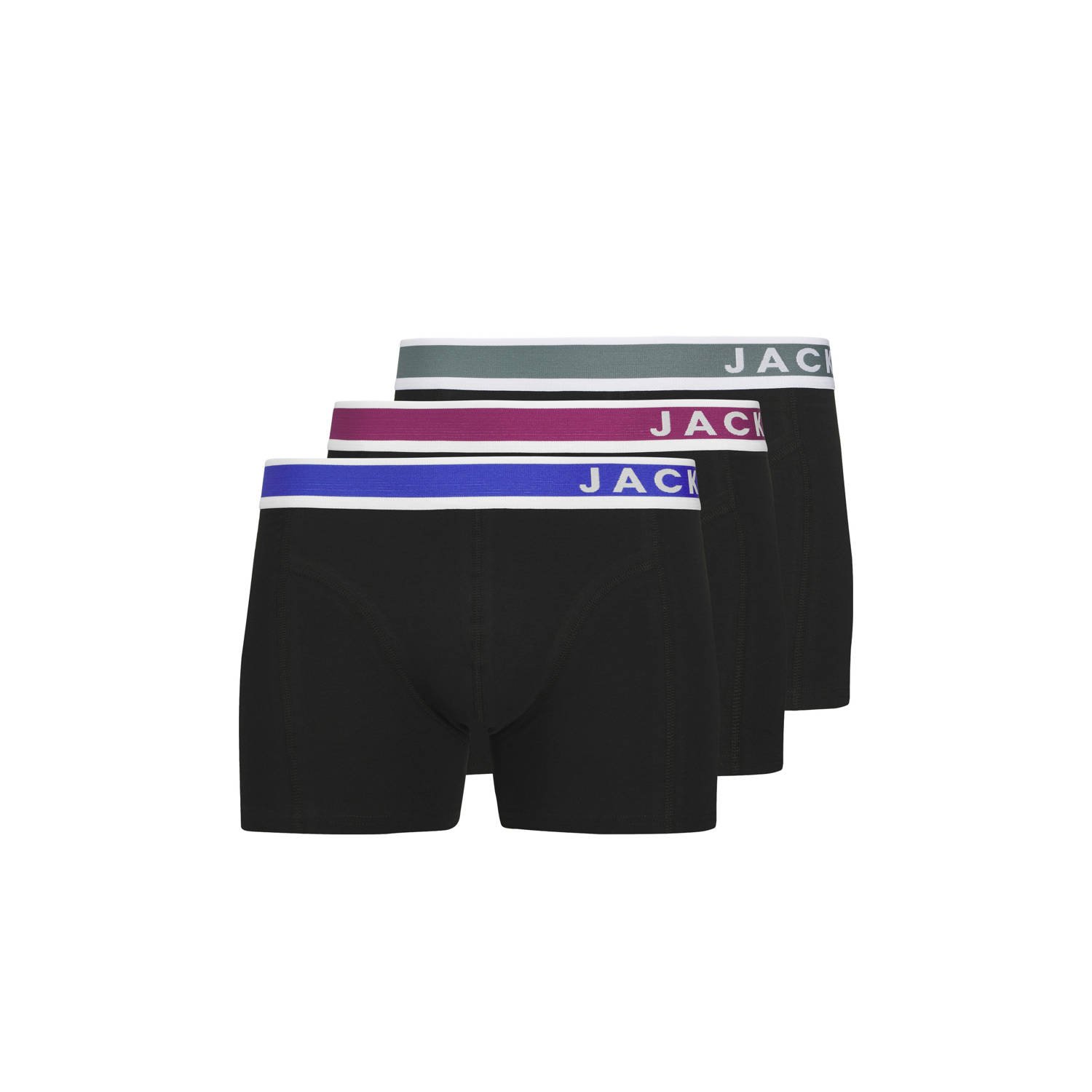 JACK & JONES PLUS SIZE boxershort JACEASTON (set van 3)