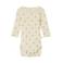 LIL' ATELIER BABY wollen romper met print - ecru