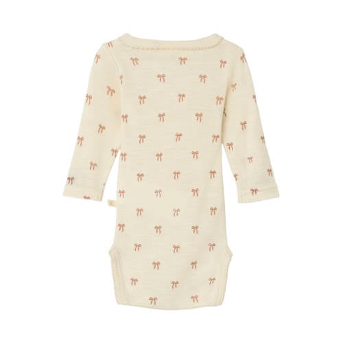 LIL' ATELIER BABY wollen romper ecru afbeelding