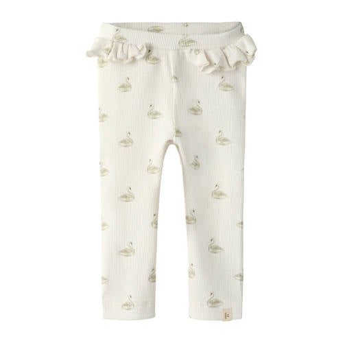 LIL' ATELIER BABY slim legging NBFGAVO offwhite afbeelding