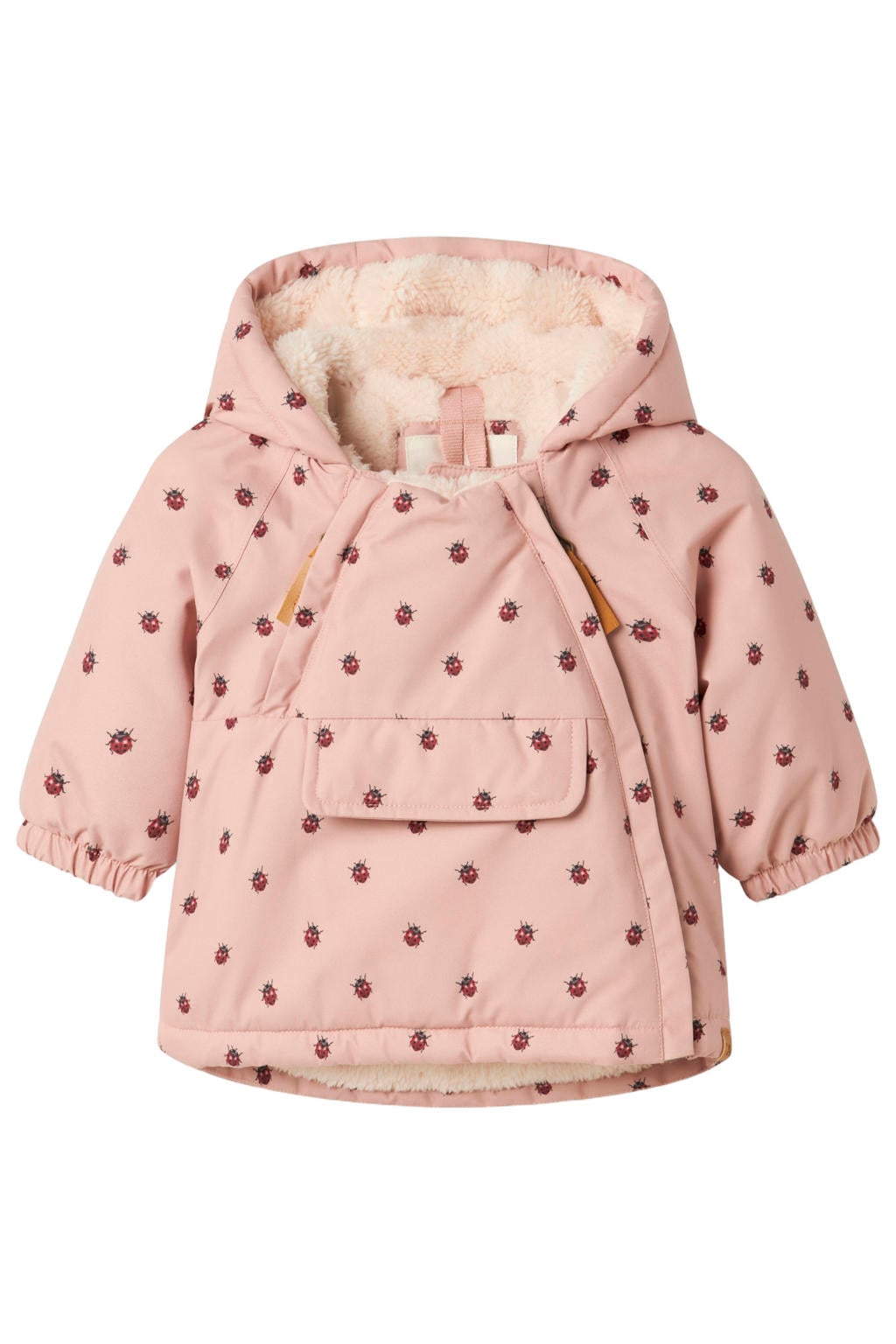 LIL' ATELIER BABY winterjas lichtroze