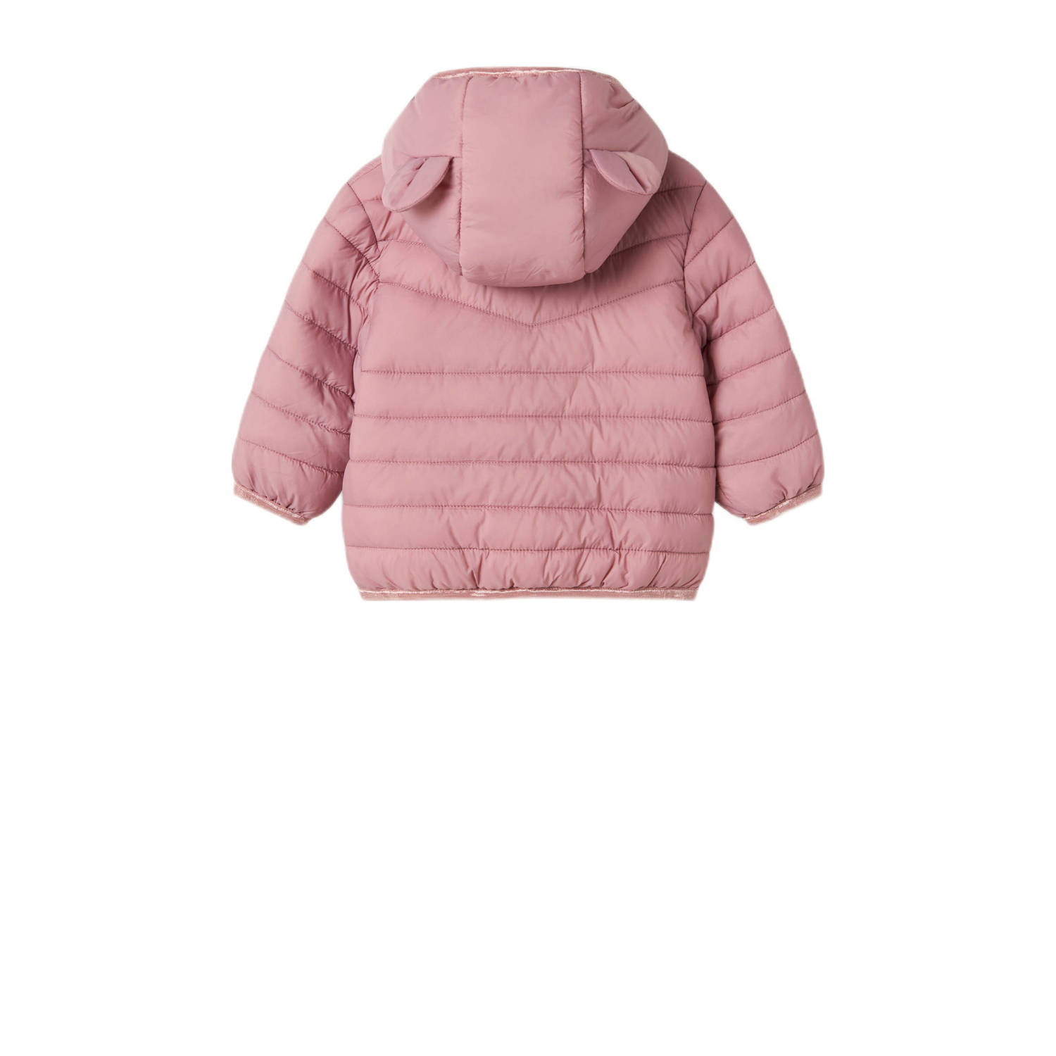 NAME IT BABY gewatteerde jas roze