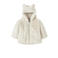 NAME IT BABY imitatiebonten winterjas beige