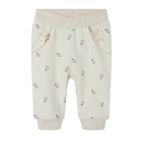 NAME IT BABY regular casual broek ecru afbeelding