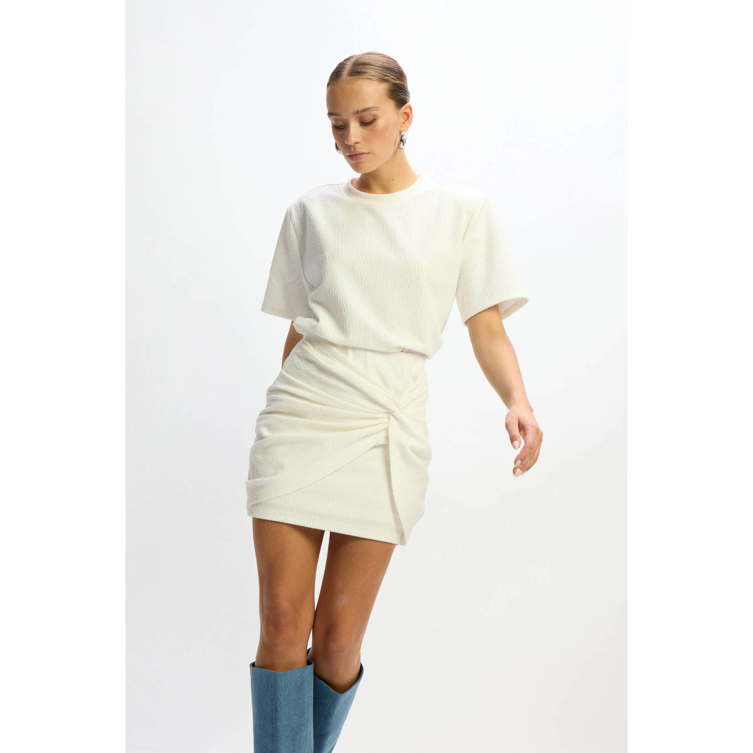 Refined Department korte rok ecru