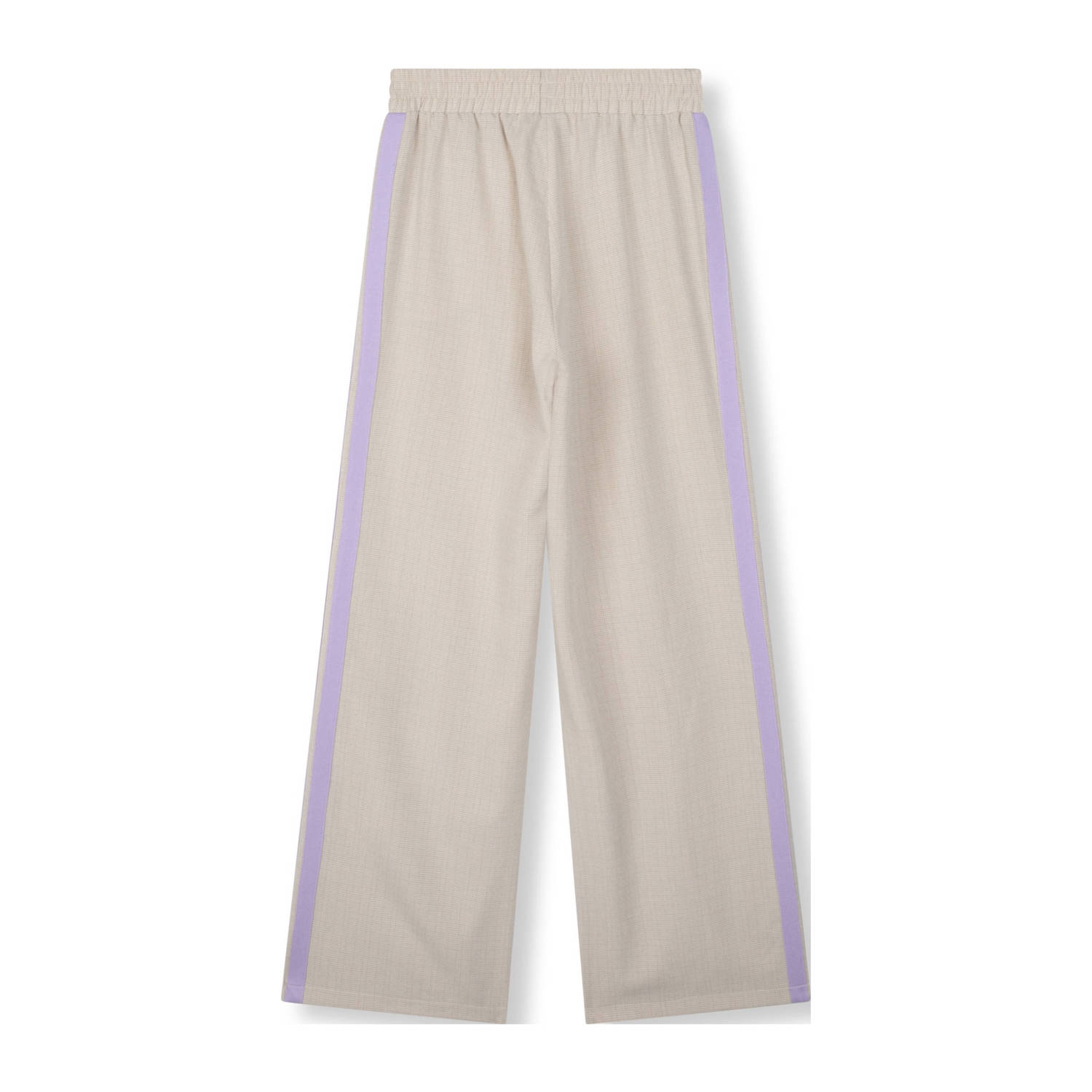 Refined Department wide leg regular waist broek lichtgrijs