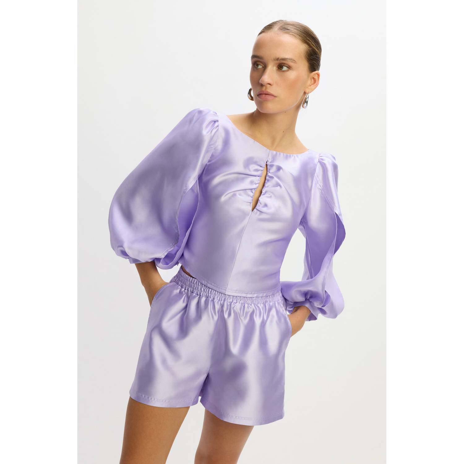 Refined Department top paars