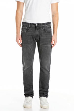 ROCCO relaxed straight leg jeans dark grey