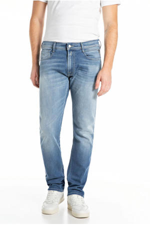 ROCCO relaxed straight leg jeans medium blue