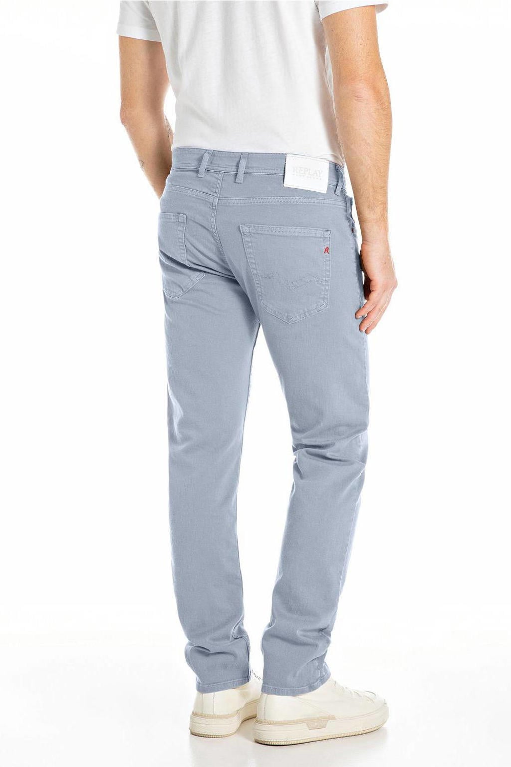 REPLAY GROVER straight leg jeans perwinkle