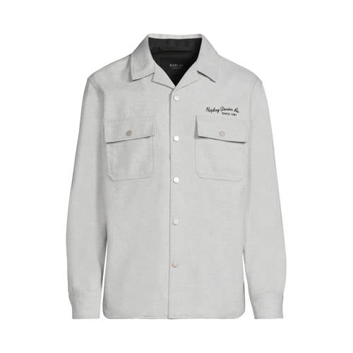 REPLAY overshirt grijs afbeelding
