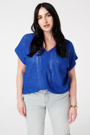 top blauw