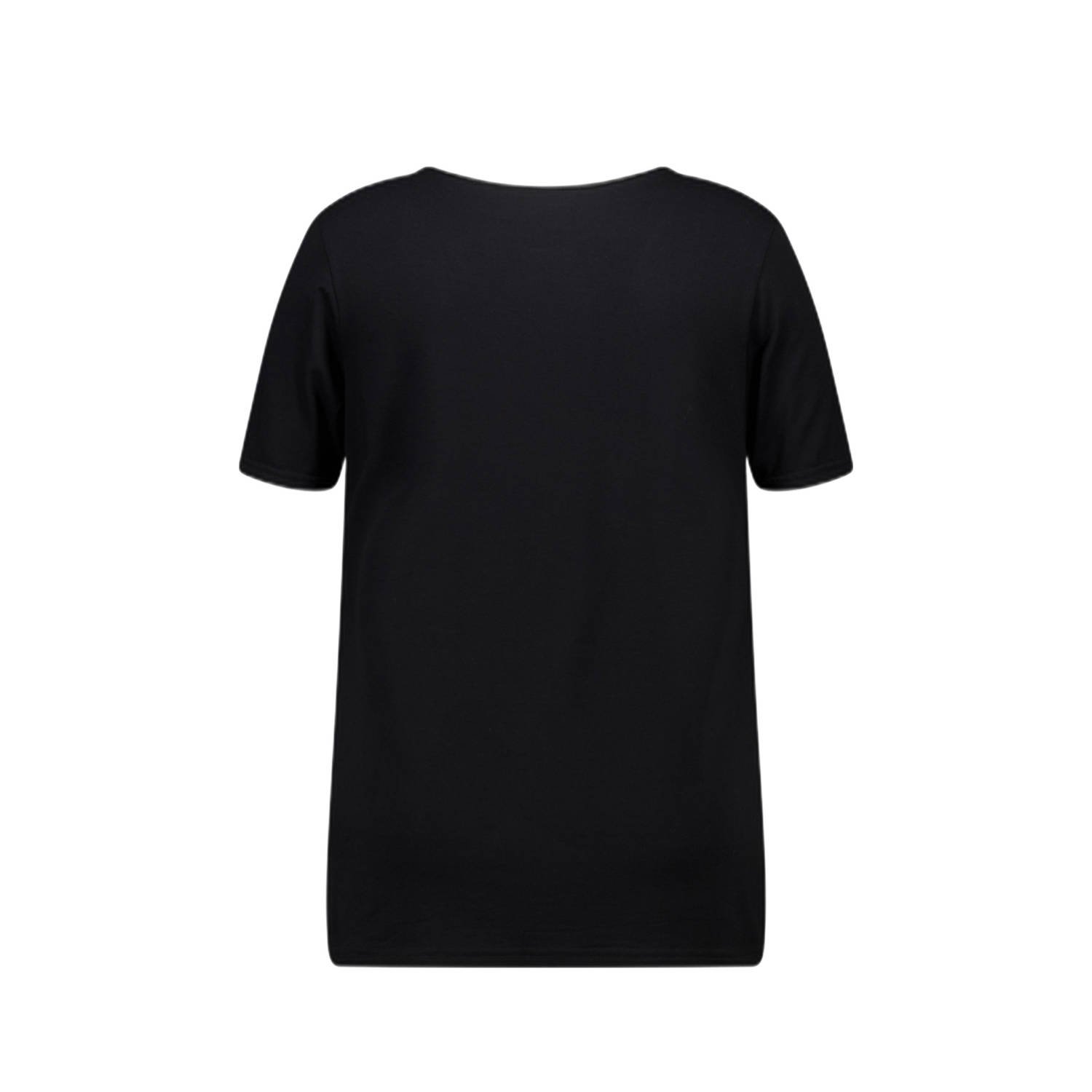 MS Mode T-shirt zwart