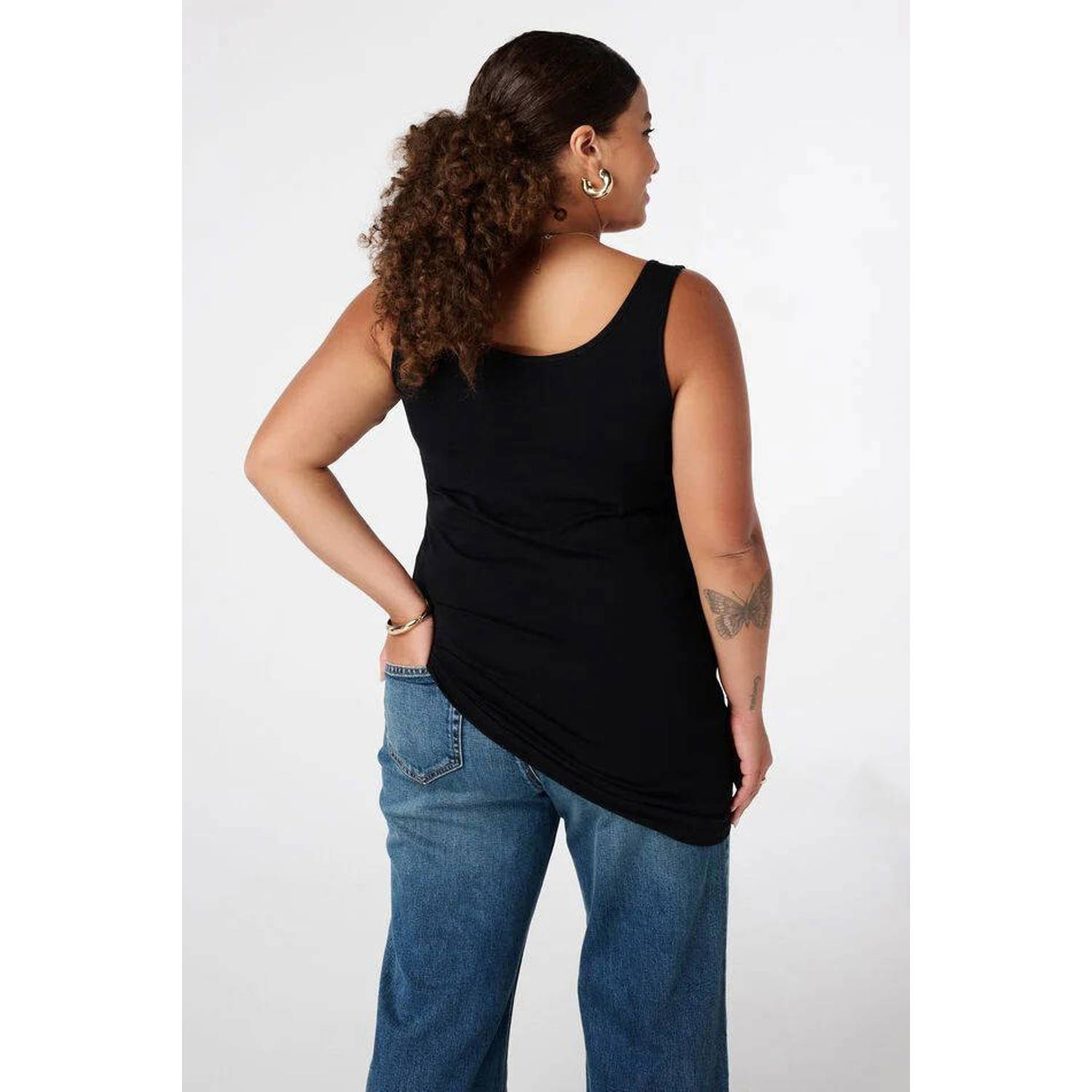 MS Mode singlet zwart