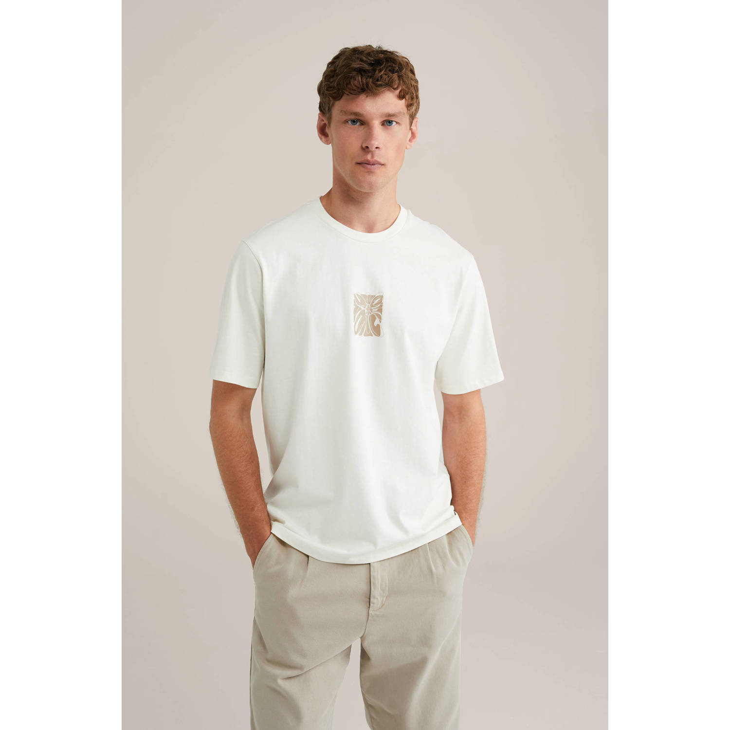 WE Fashion T-shirt ecru
