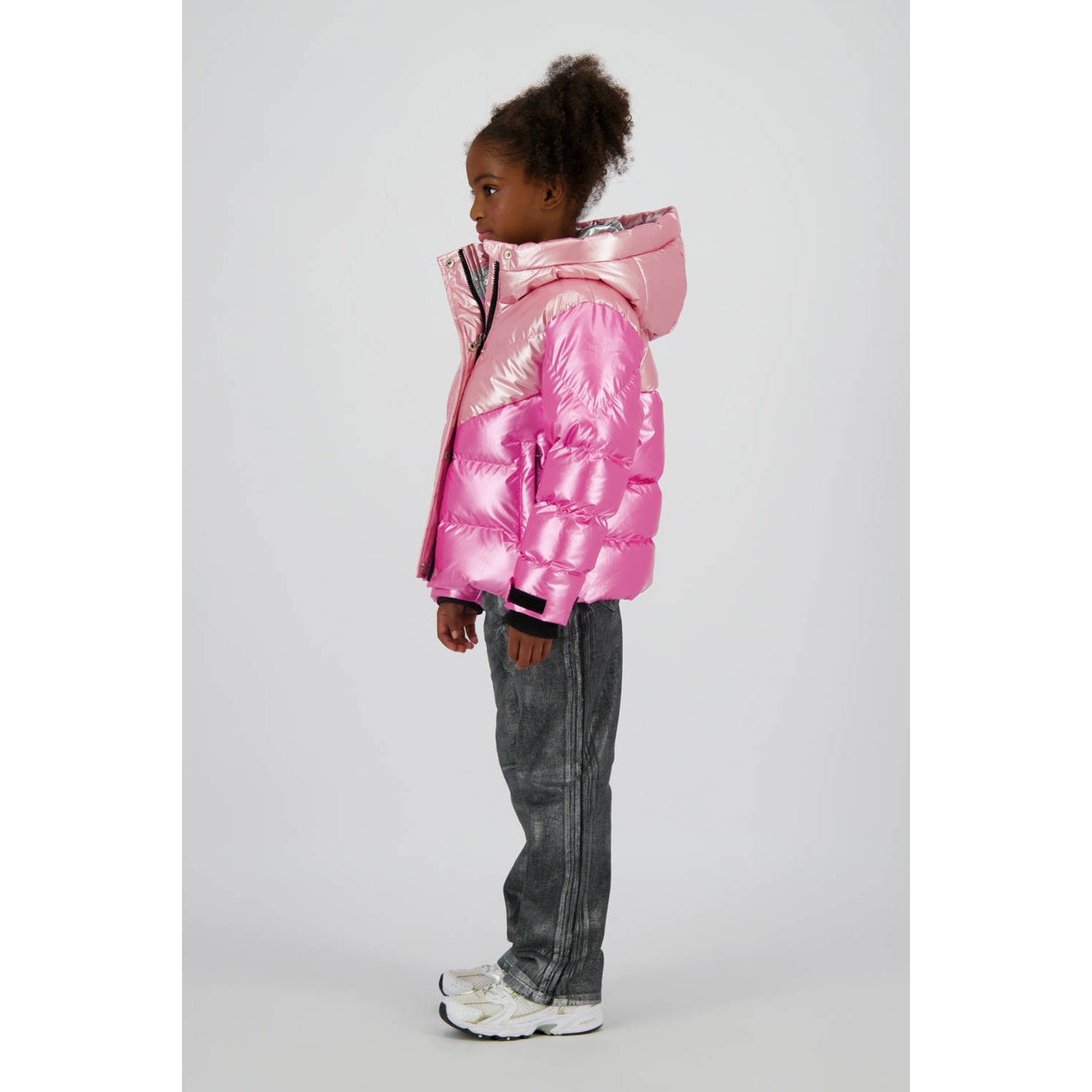 Vingino gewatteerde jas roze