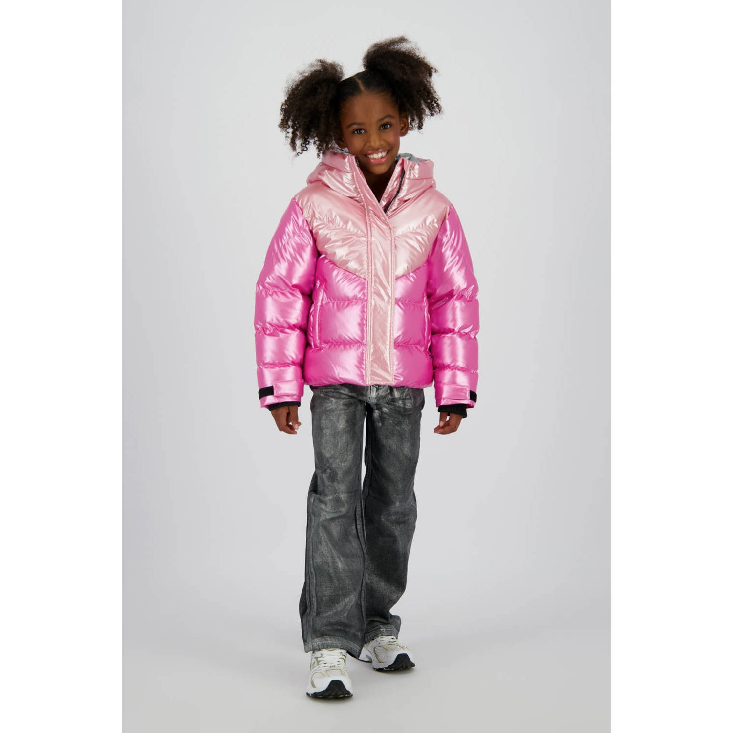 Vingino gewatteerde jas roze