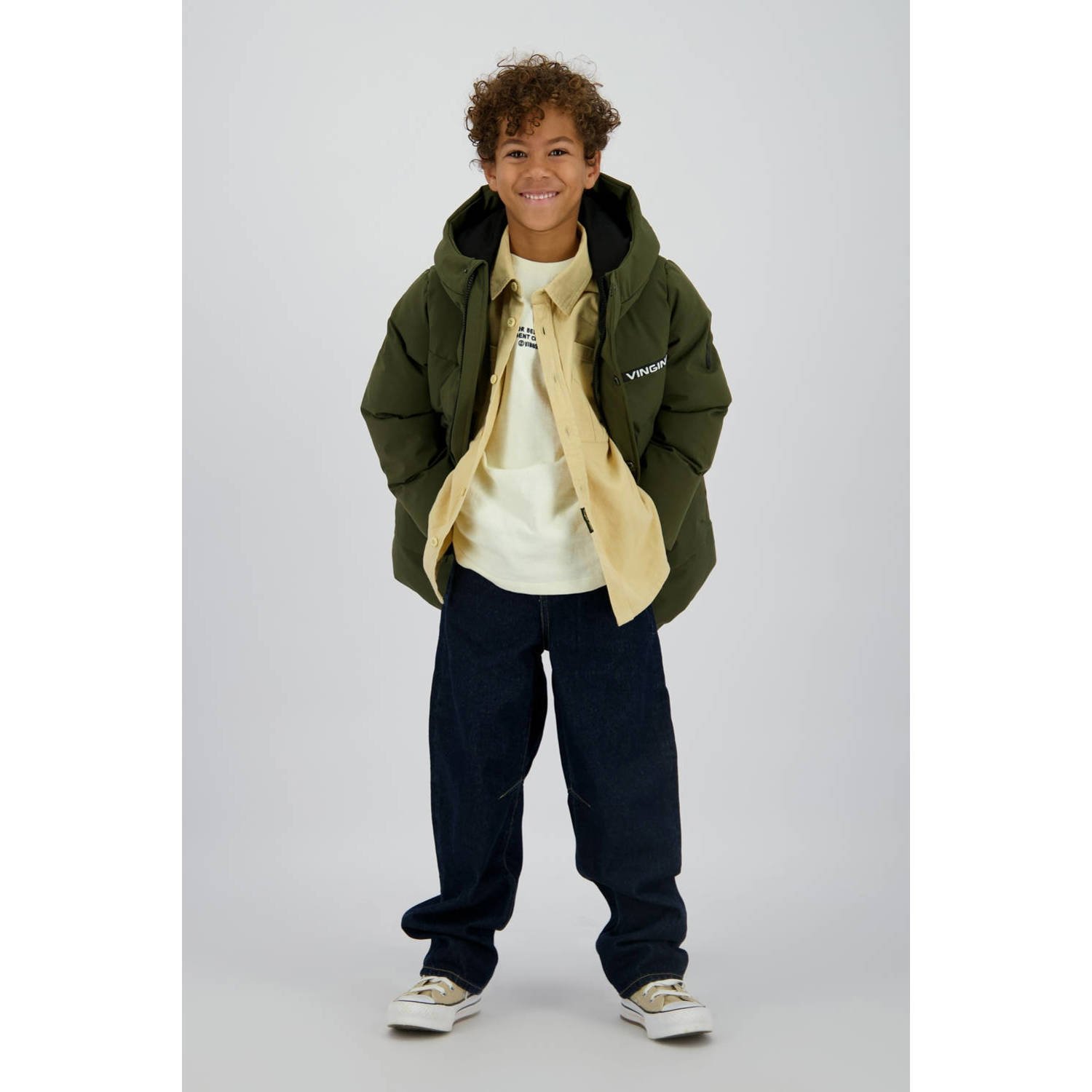 Vingino parka groen