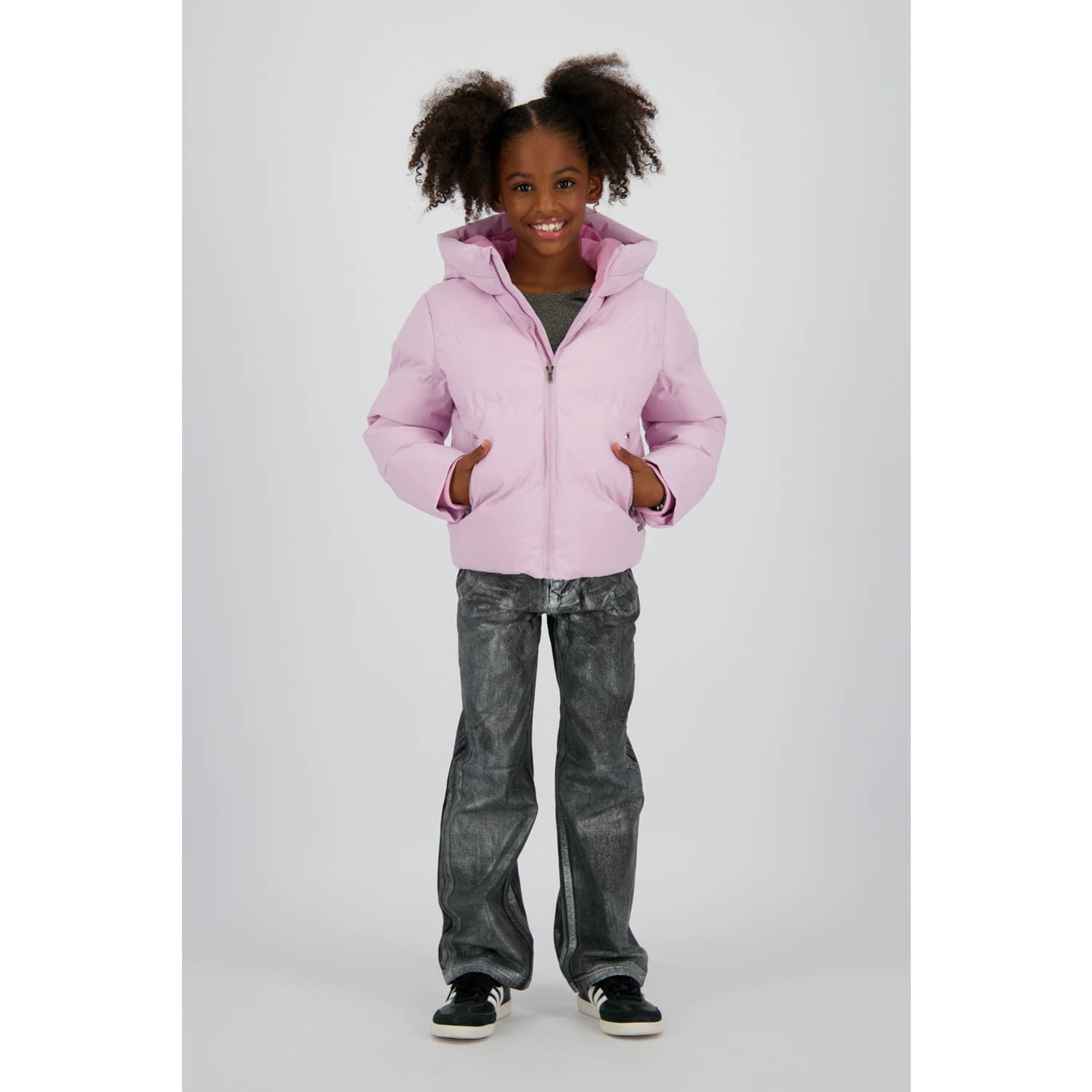 Vingino gewatteerde jas roze