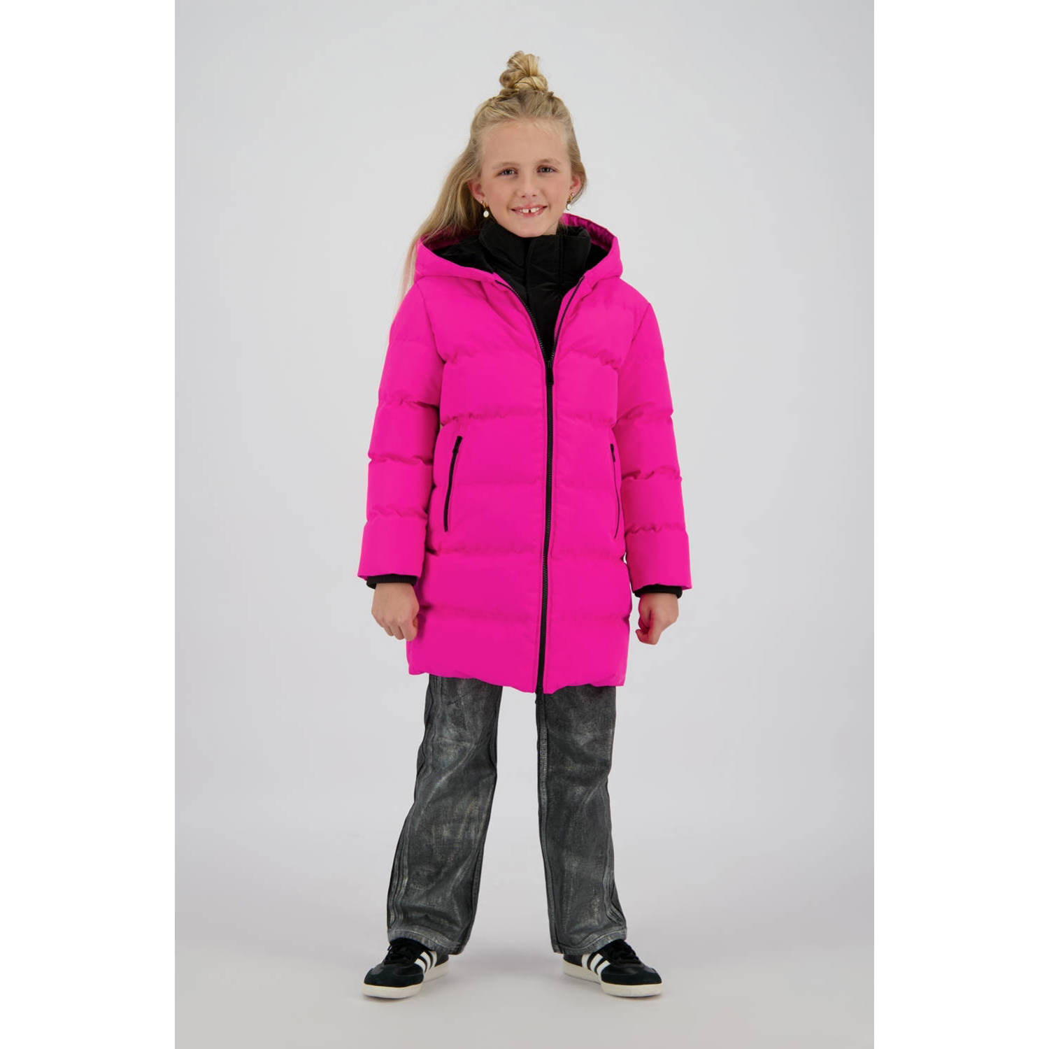 Vingino gewatteerde jas roze