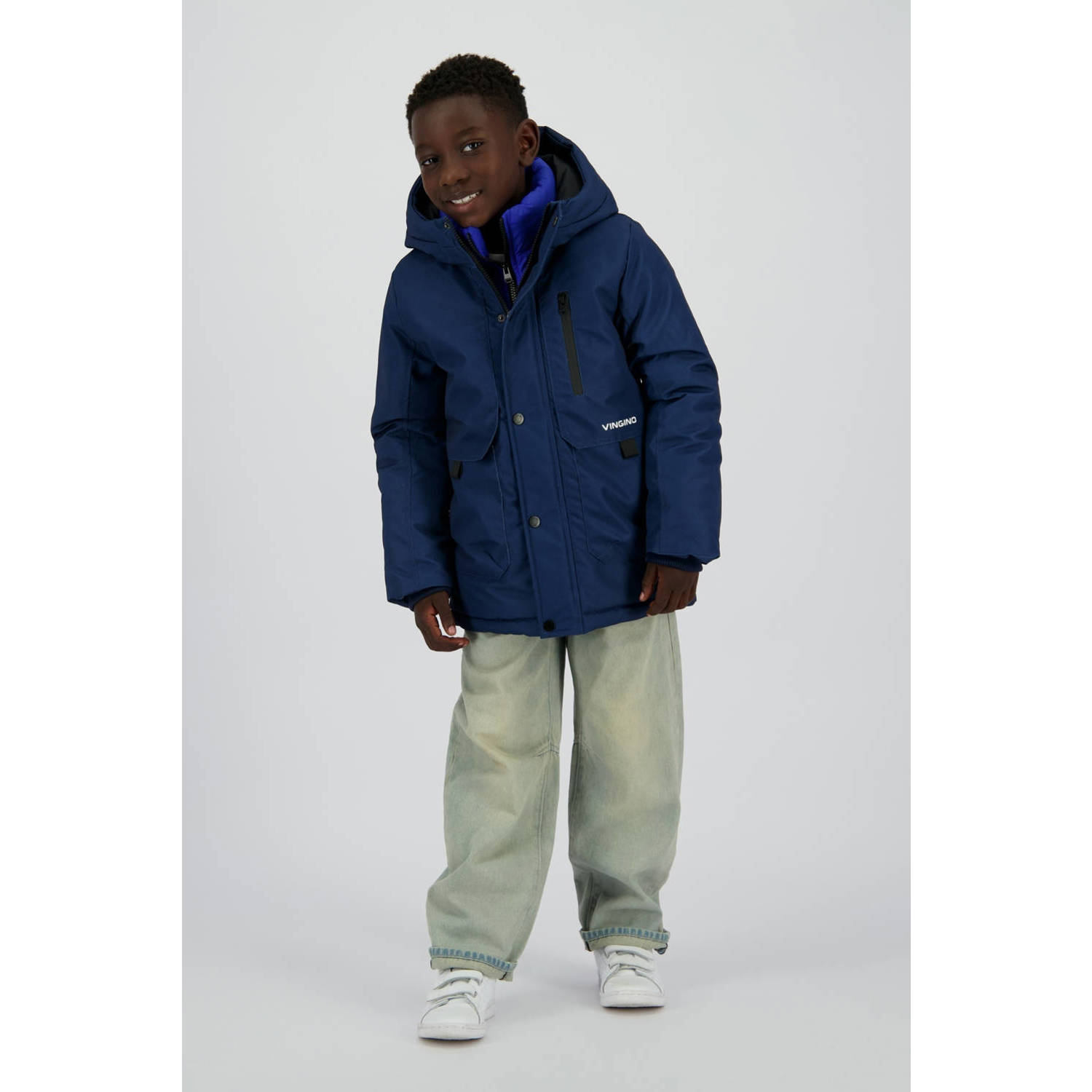 Vingino parka donkerblauw