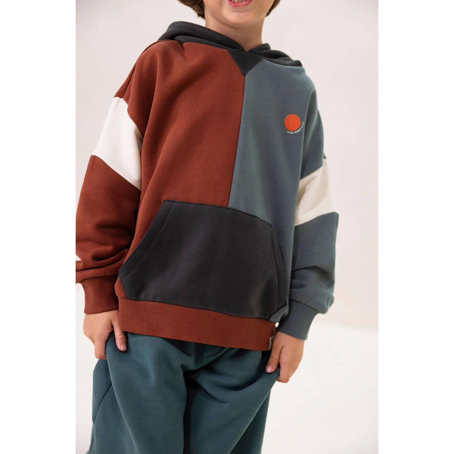 Sissy-Boy hoodie roodbruin