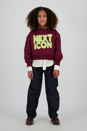 sweater donkerrood
