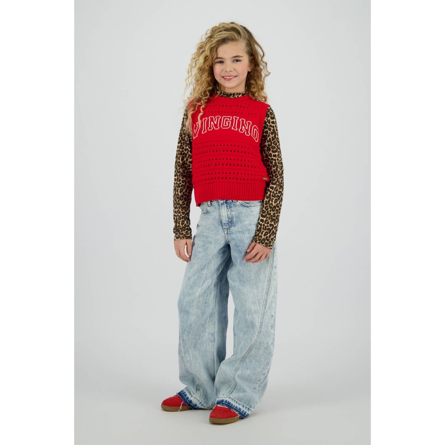 VINGINO Meisjes Truien & Vesten Minny Rood