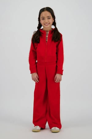 sweatvest rood