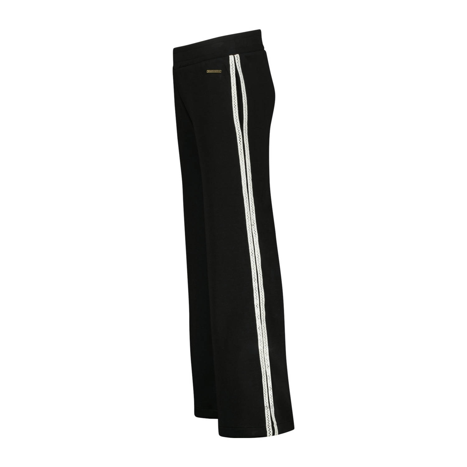 Vingino wide leg broek zwart
